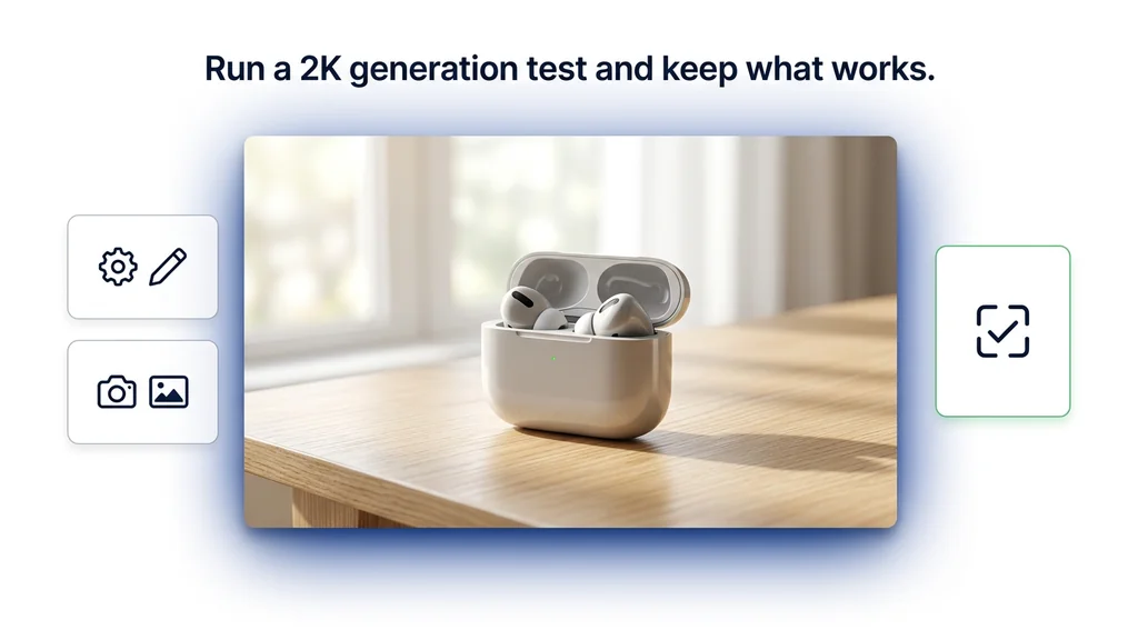 Run a 2K generation test and keep what works